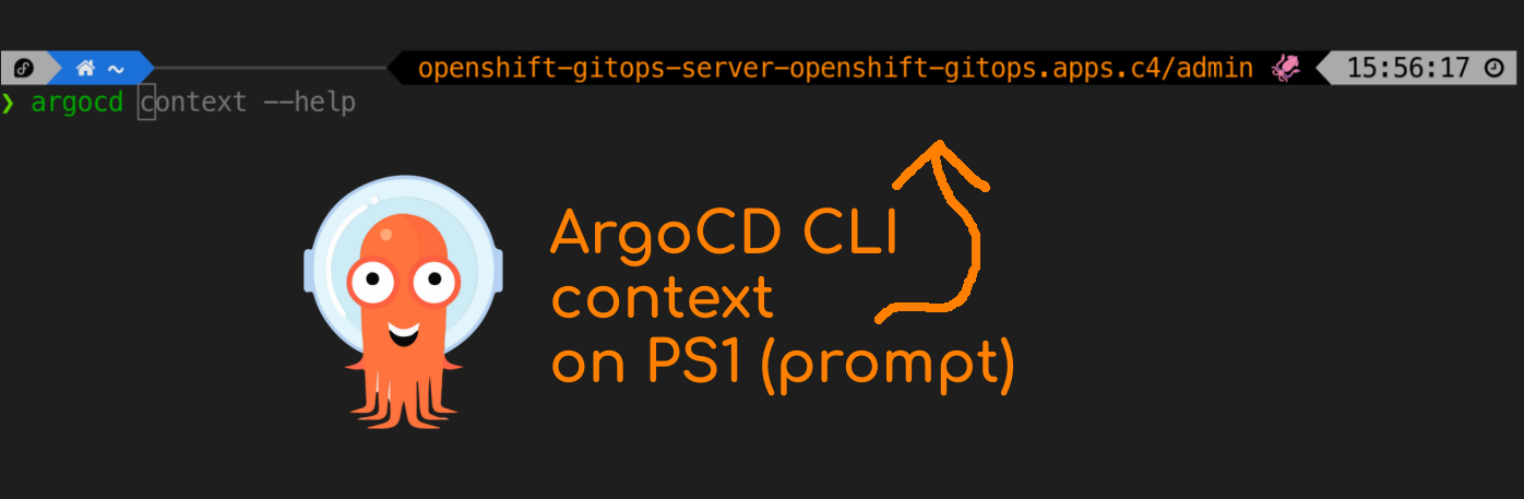 Contexto do ArgoCD no prompt PS1