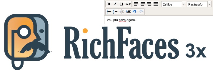 Richfaces 3.3.4: rich:editor com spellcheck do browser