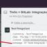 GitLab/Git + Trello = Integração (dados do commit)